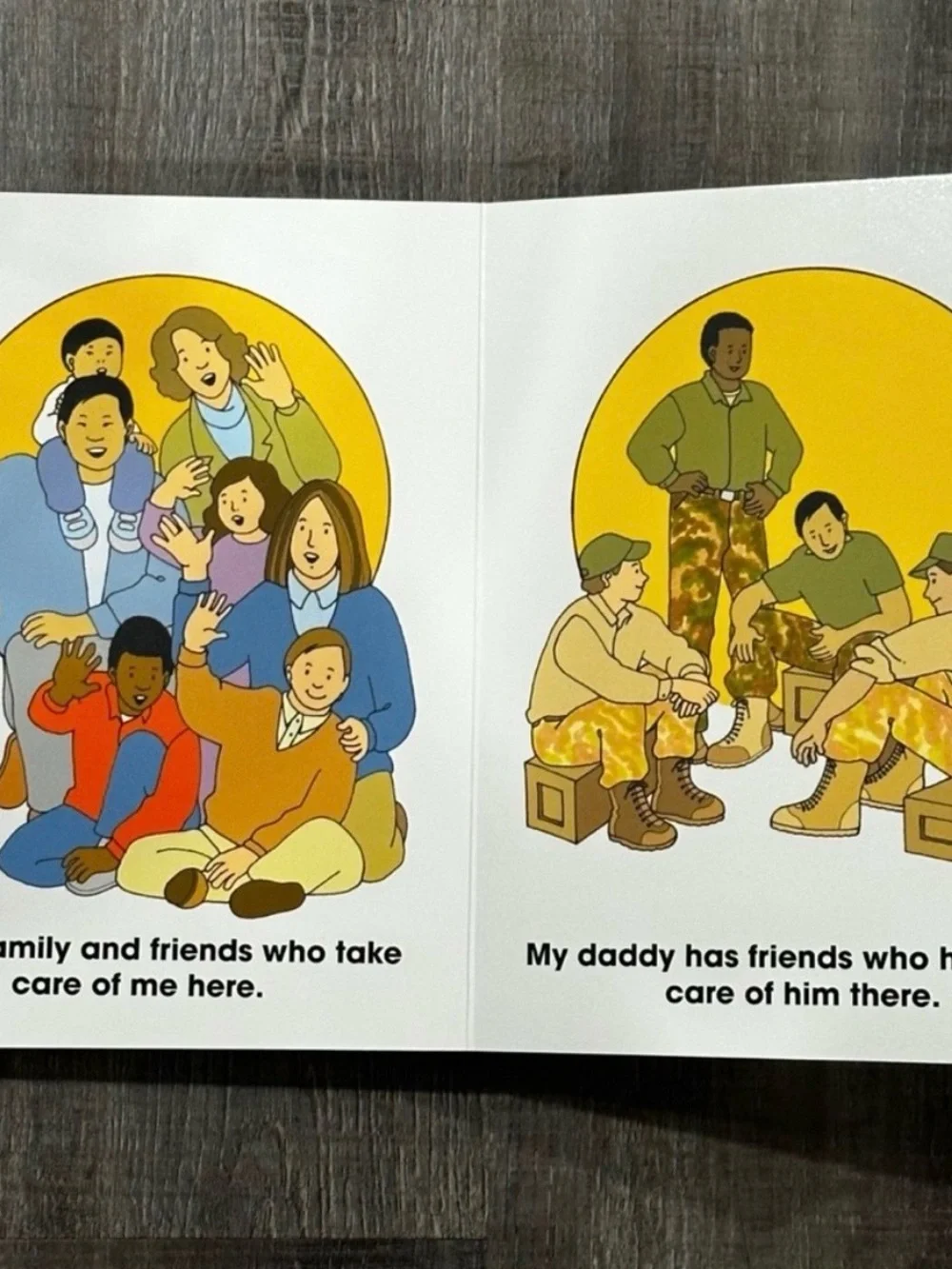 💞 Over There Daddy Version Board Book About Military Dads